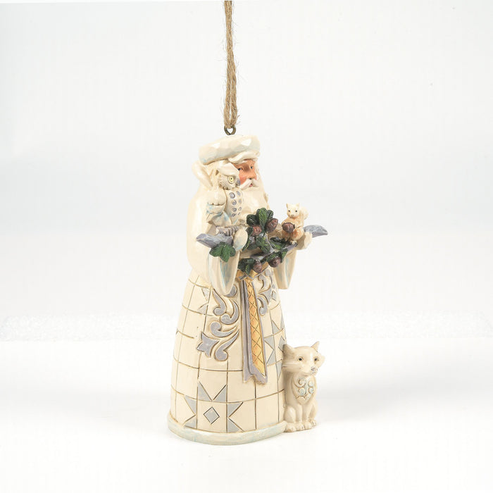 Woodland Santa Ornament