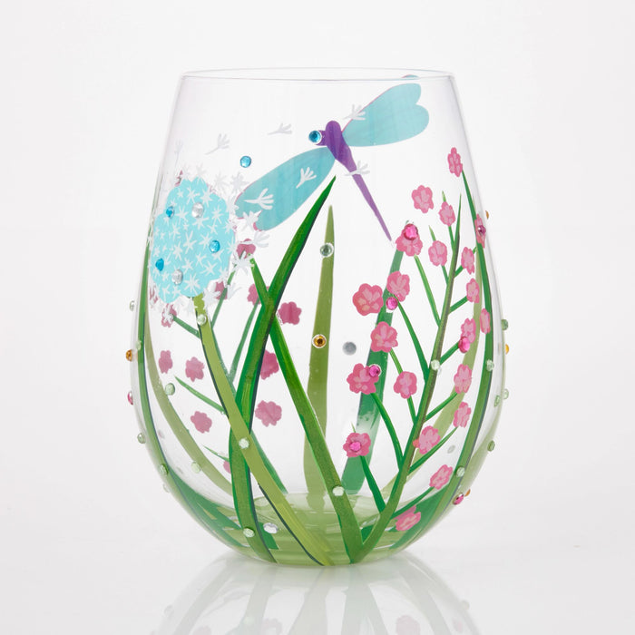 Stemless Glass Dragonfly