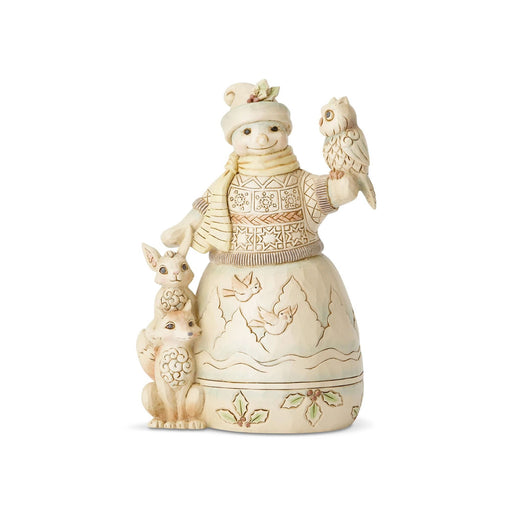 Jim Shore Disney Ariel, Scuttle and Max White Woodland Figurine, 7.75 -  Figurines - Hallmark