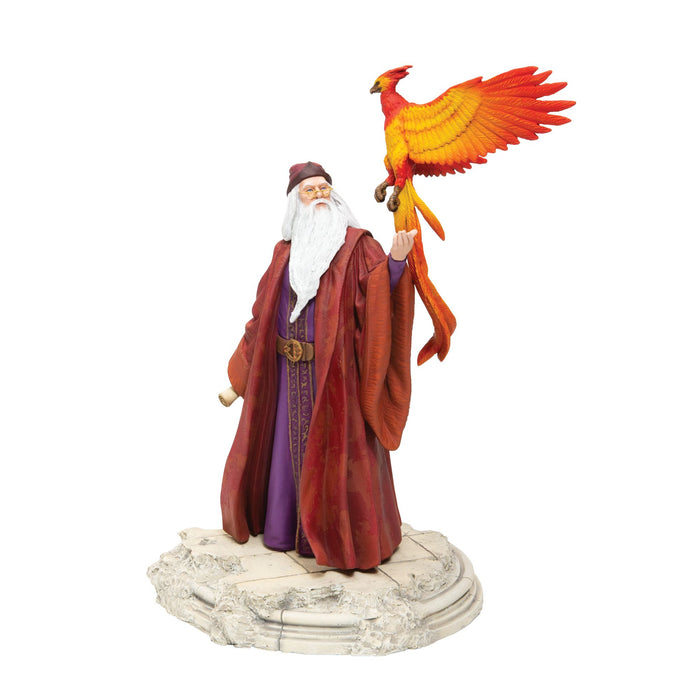 Dumbledore with Fawkes