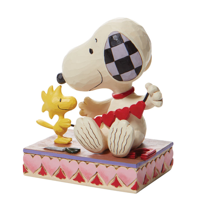 Snoopy with Hearts Garland