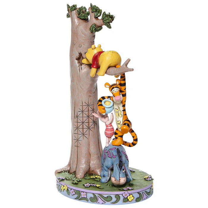 Tree with Pooh and friends