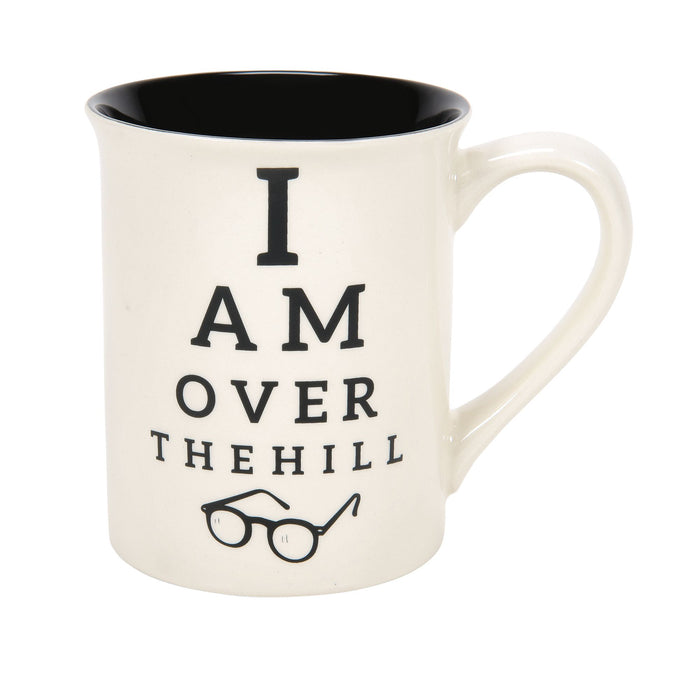 OVER THE HILL SPECTACLES MUG