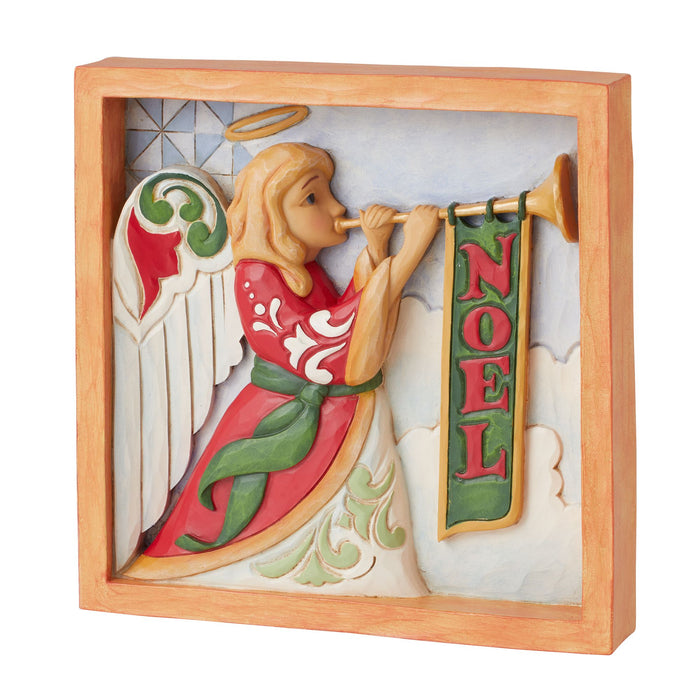 Angel with Trumpet Plaque