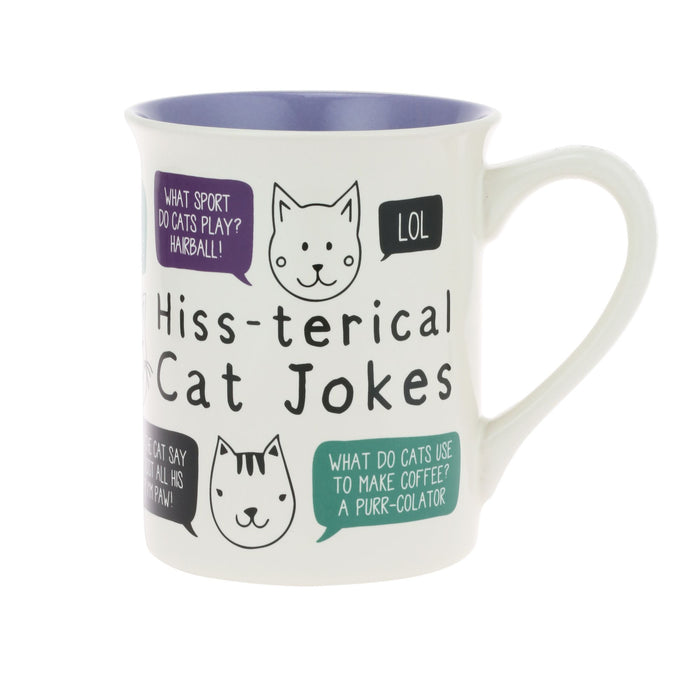 CAT JOKES MUG 16 OZ