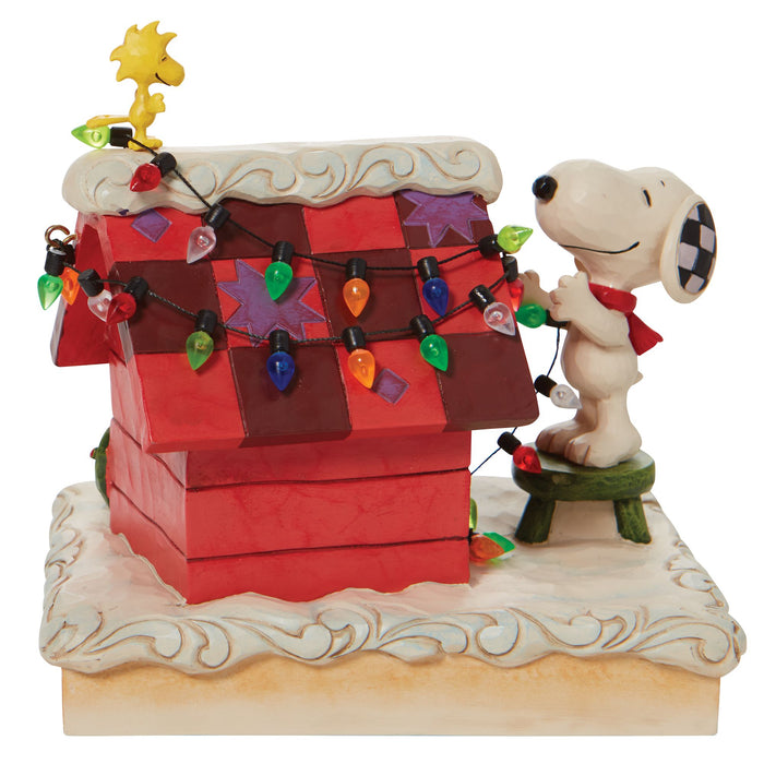 Snoopy with WS Decorating Dog
