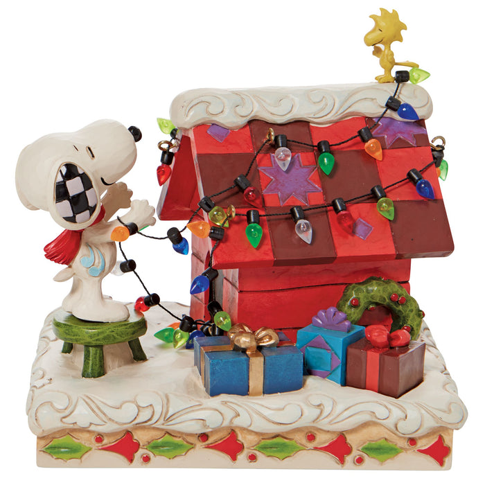 Snoopy with WS Decorating Dog