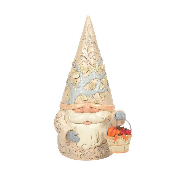 Gnome Statue with 4 Baskets