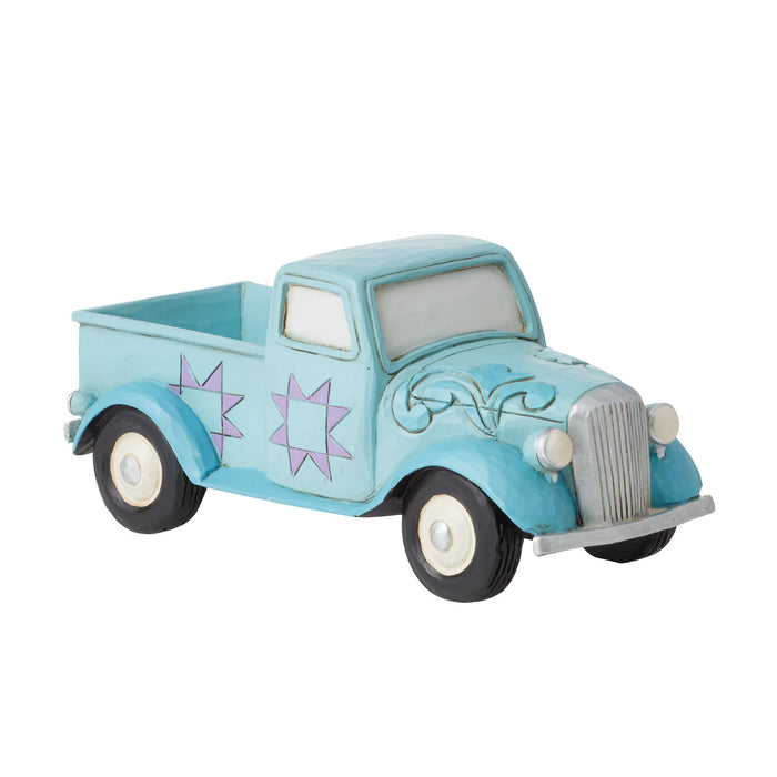 Mini Blue Pickup Truck