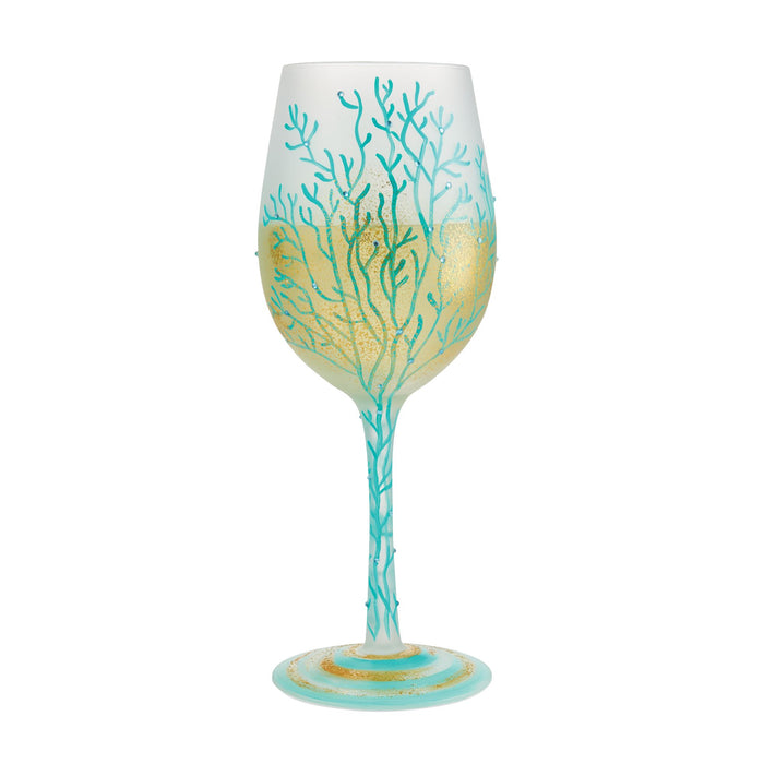 Under the Sea Wine Glass