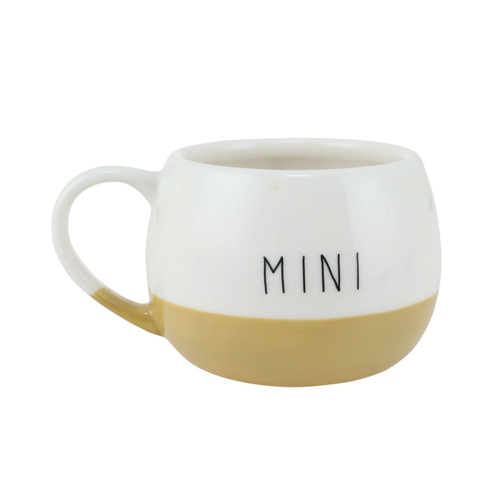 SCULPTED FACE MINI MUG