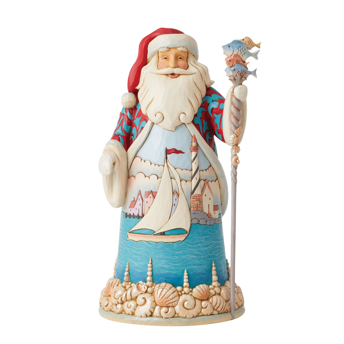 Coastal Santa Figurine — Enesco Gift Shop