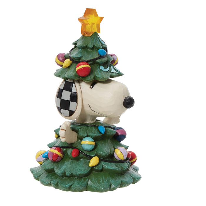 Snoopy As Christmas Tree