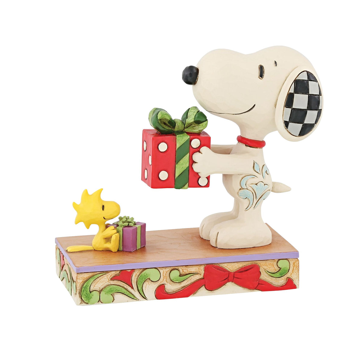 Snoopy & Woodstock With Gift — Enesco Gift Shop