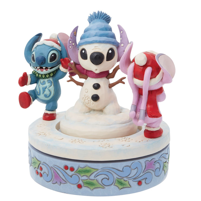 Figurine Disney - ENESCO - Stitch et Angel : Stitch avec Bisous