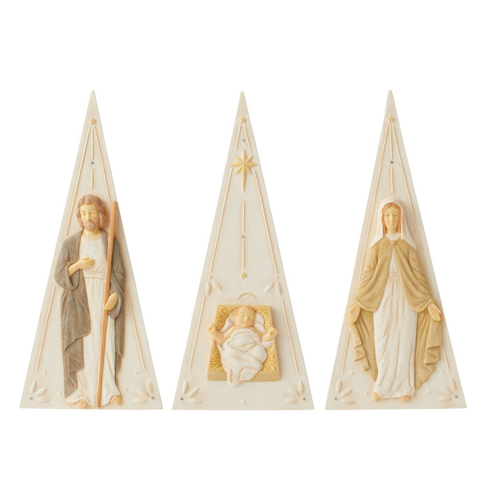 Nativity pyramid  figurine set