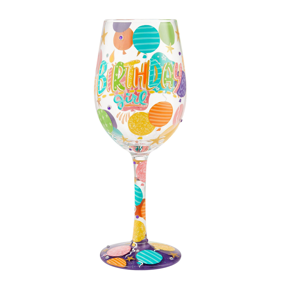 Birthday Girl Wine Glass — Enesco Gift Shop