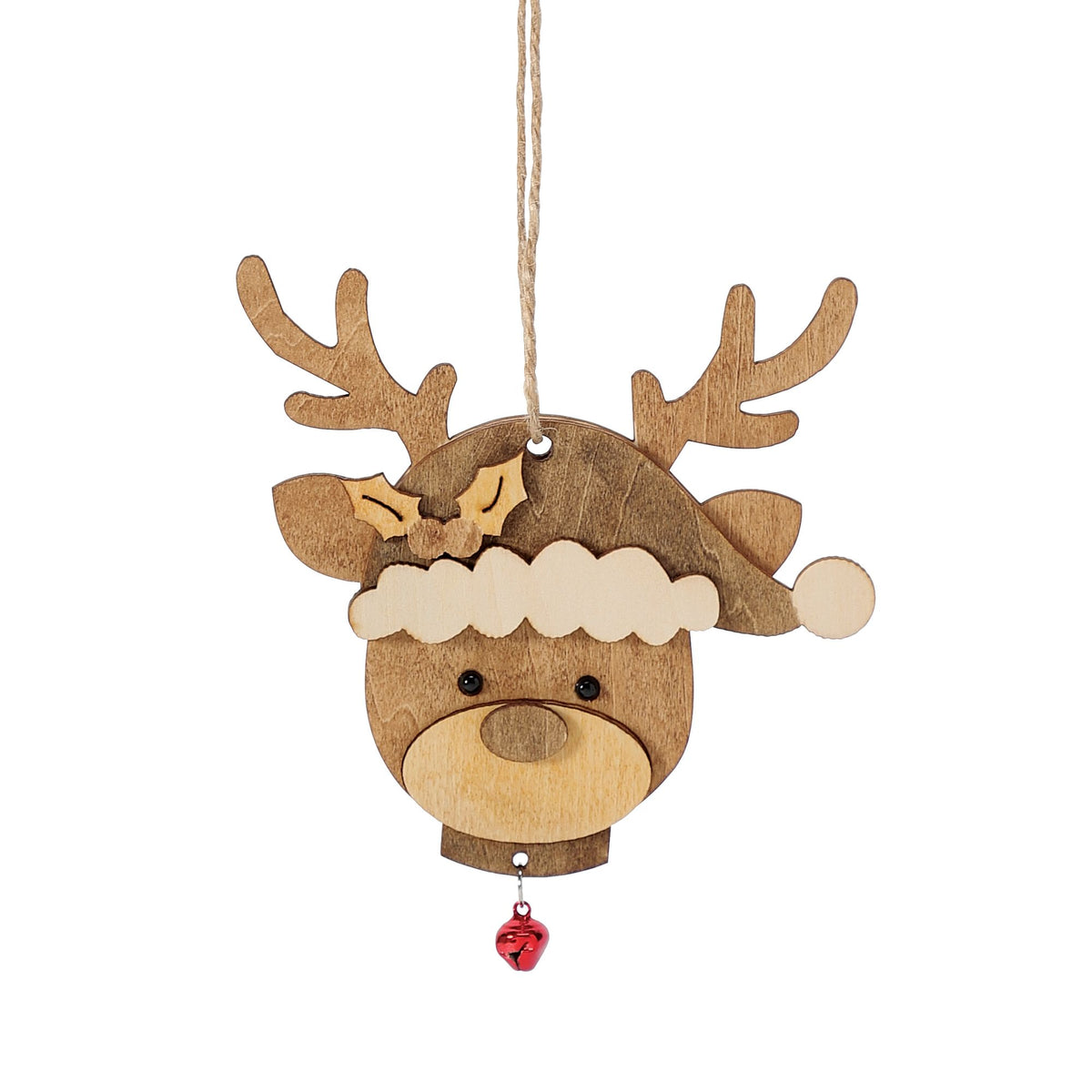 Reindeer Face Orn — Enesco Gift Shop