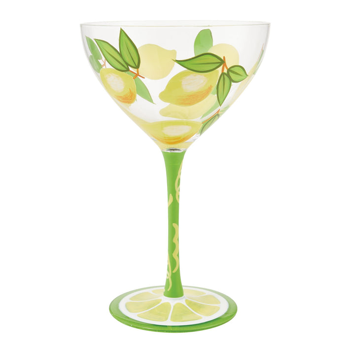 Lemon Drop Cocktail Glass