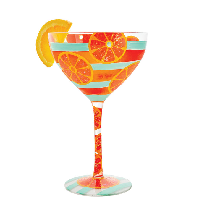 Aperol Spritz Cocktail Glass
