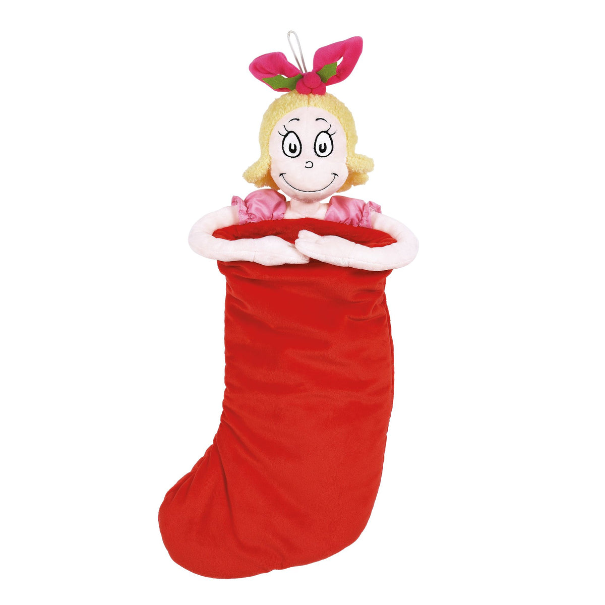 Cindy Lou Who Plush Stocking — Enesco Gift Shop