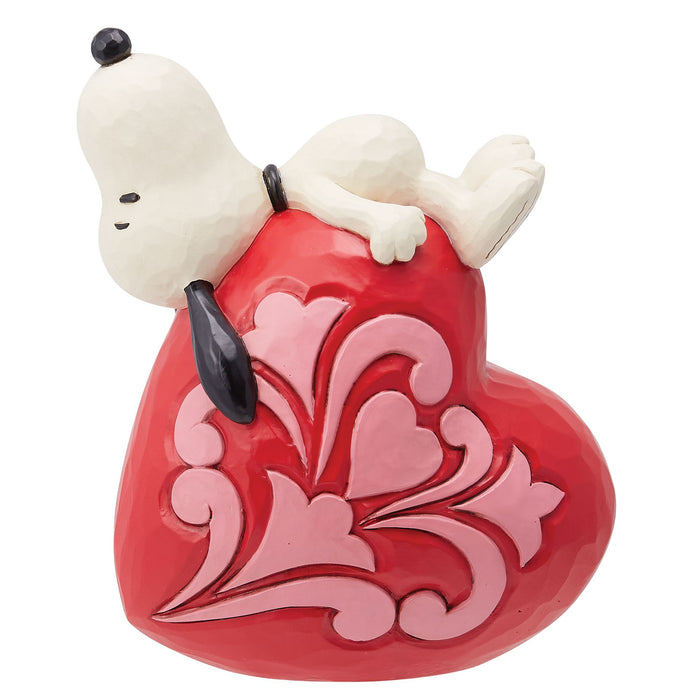 Snoopy Laying On Heart
