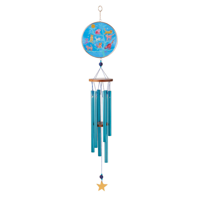 Crazy Cats Wind Chime