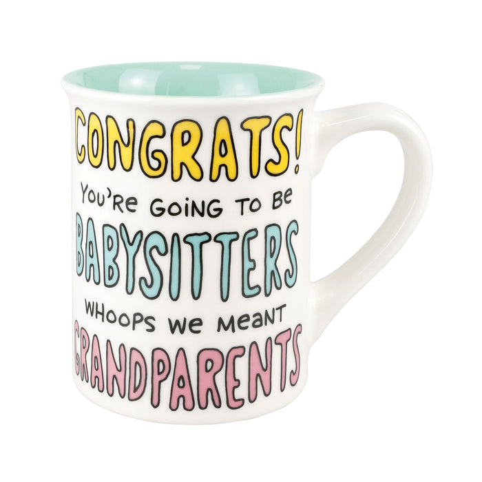 Grandparents Babysitters Mug