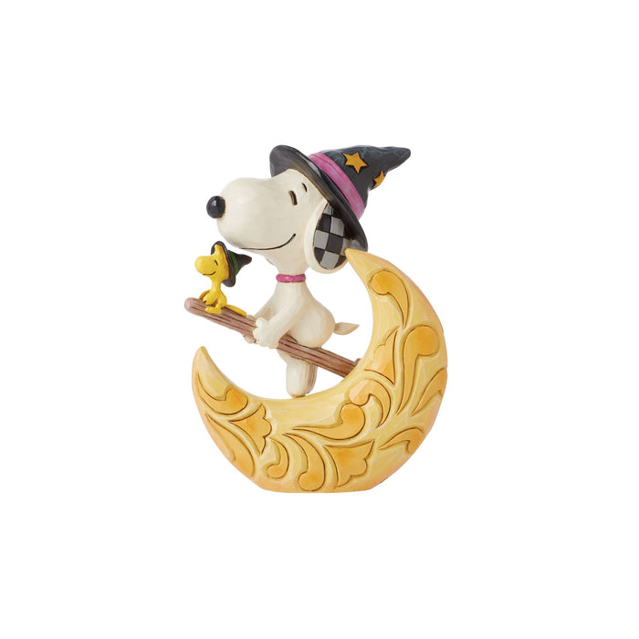 Snoopy Witch with Moon Fig
