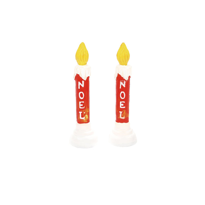 Blow Mold Candle s/2