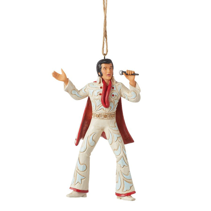 Jim Shore HWC Hanging Ornament Elvis Classic Standing Pose
