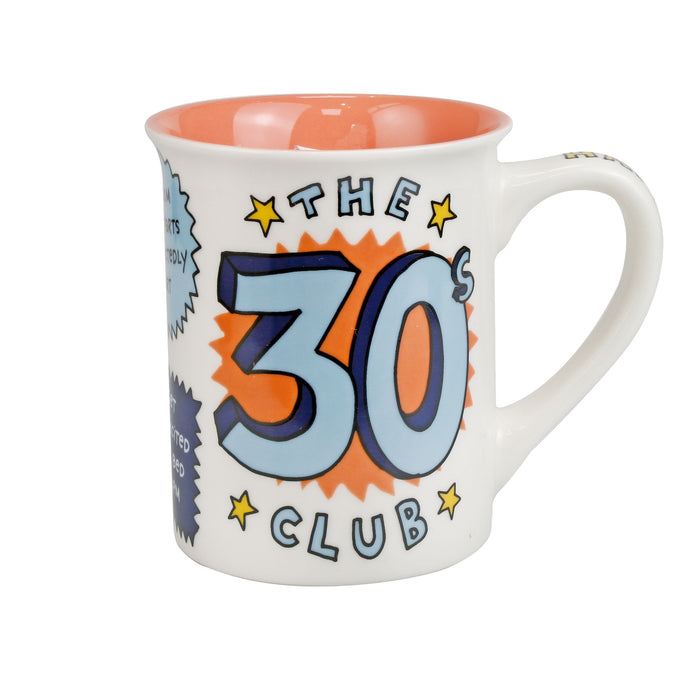 30th Birthday Club Mug Gift