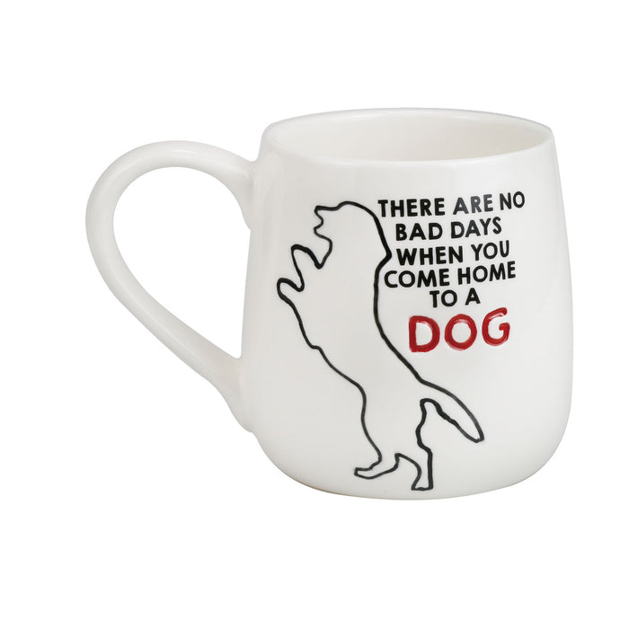 True Love Dog Etched Mug