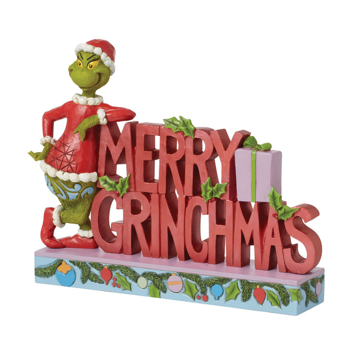 Grinch "Merry Grinchmas" Word