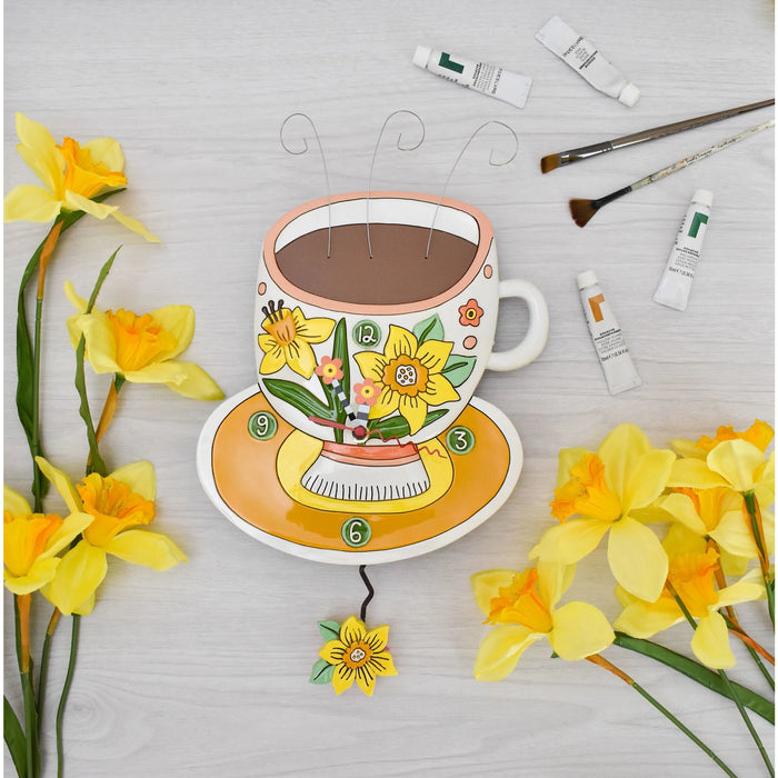 Cuppa Joy Clock