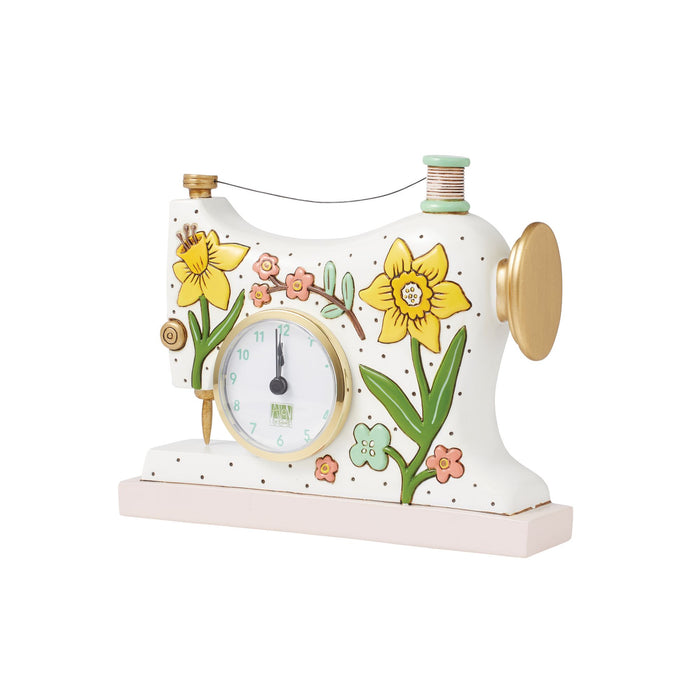 Sew Happy Desk Clock