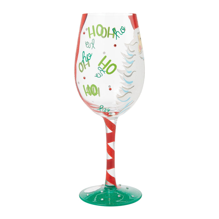 Jolly 'Ol St. Nick Wine Glass
