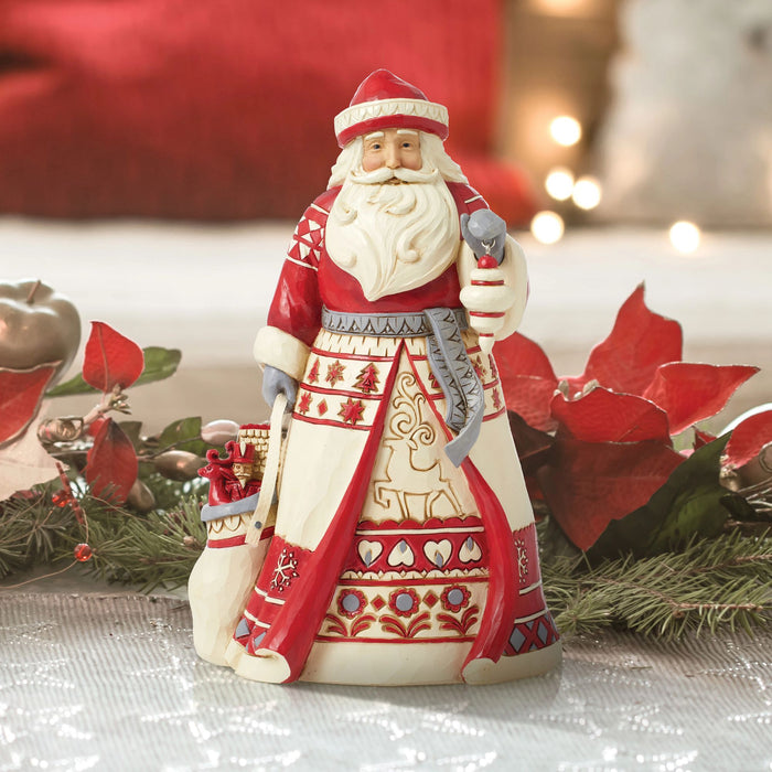 Nordic Noel Santa with Bag Fig