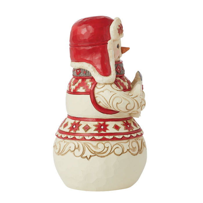 Nordic Noel Snowman Noel Sign