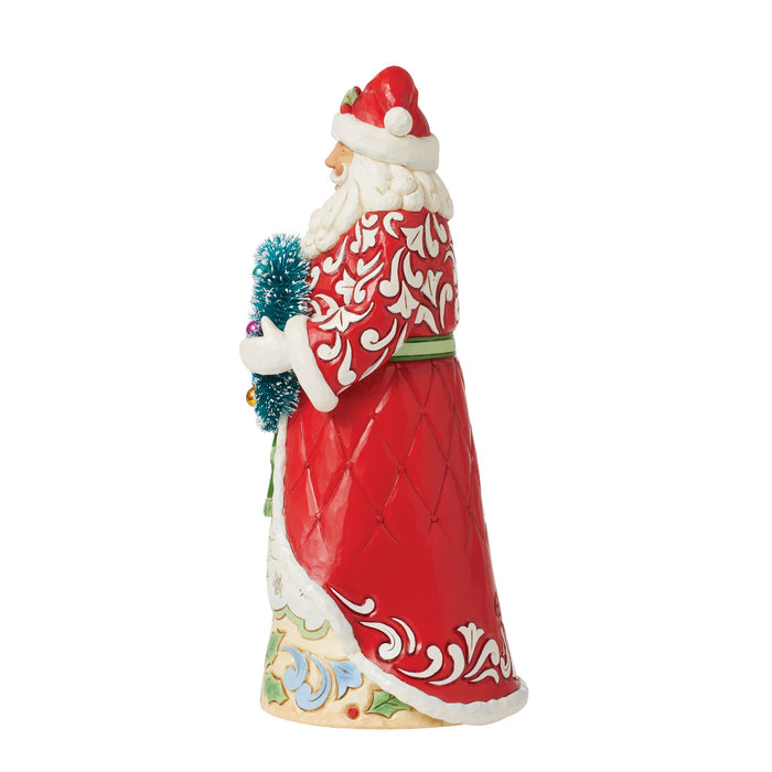 Santa with Sisal Wreath Fig