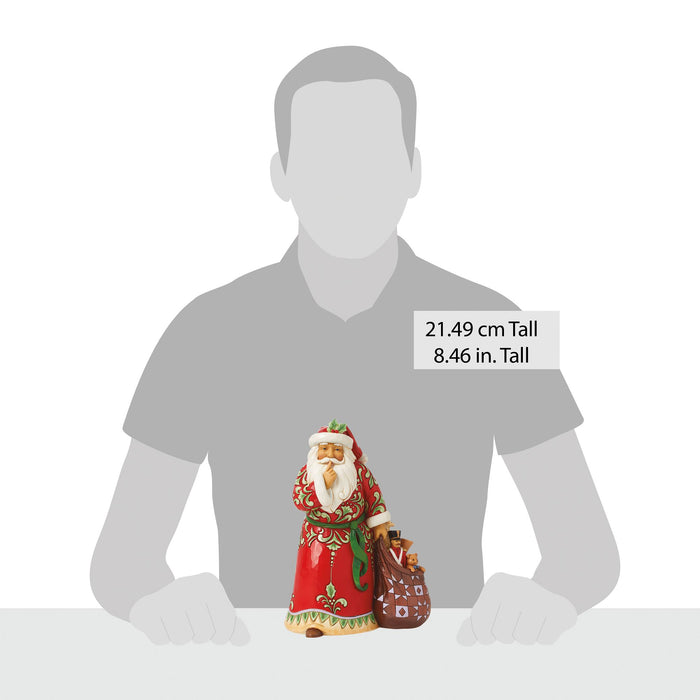 Shush Santa Figurine