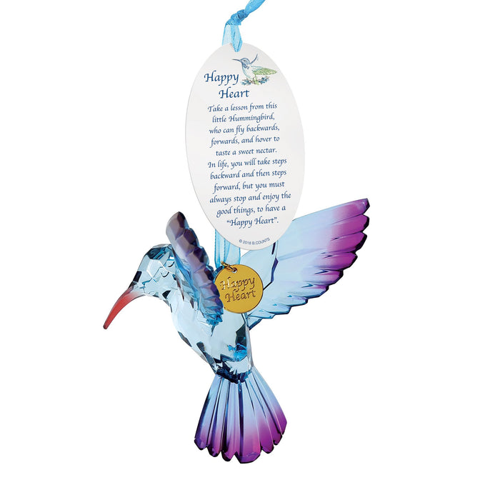Hummingbird Ornament Asst/3