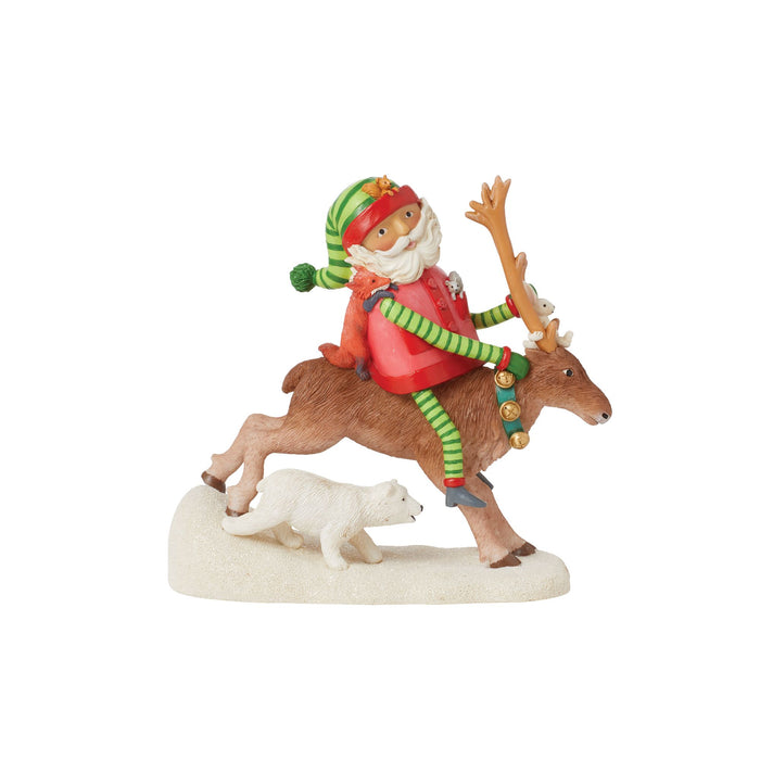 Santa's Wild Ride Figurine