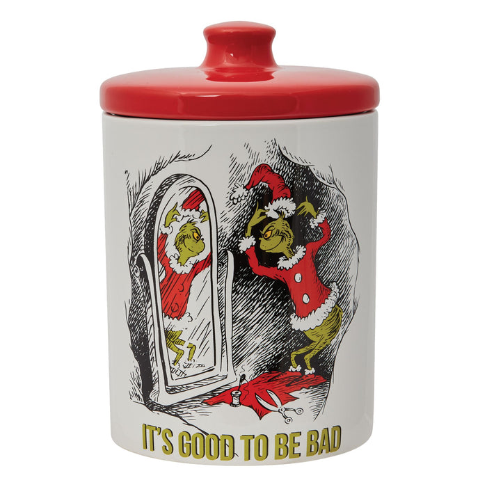 Classic Santa Grinch Canister