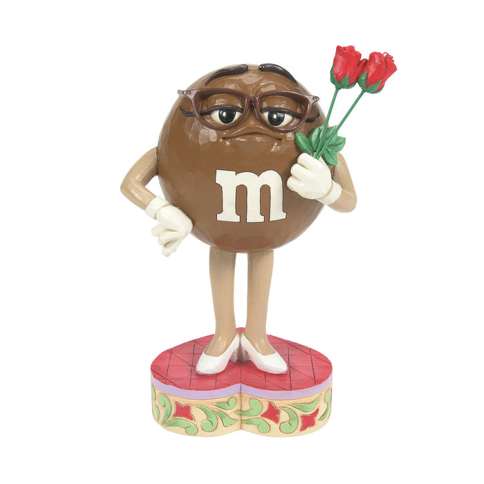 M&M'S Brown Charact Hldng Flwr