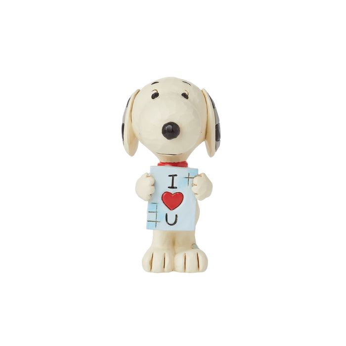 Snoopy with Love Sign Mini