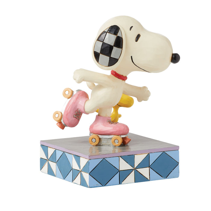 Snoopy & Woodstock Roller Skat