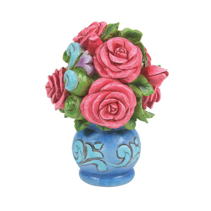 Rose Bouquet Mini Figurine