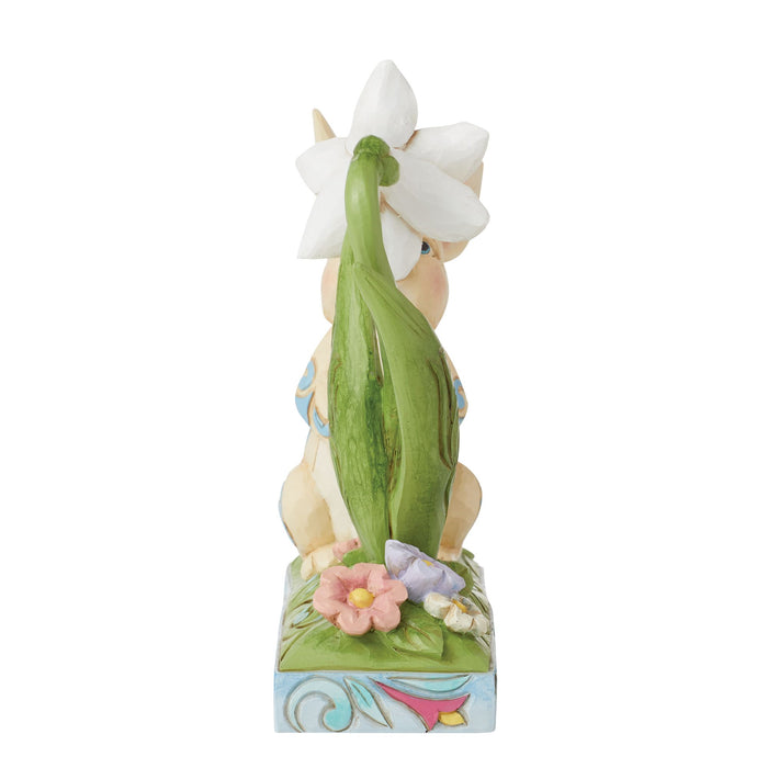 Bunny and Easter Lily Figurine