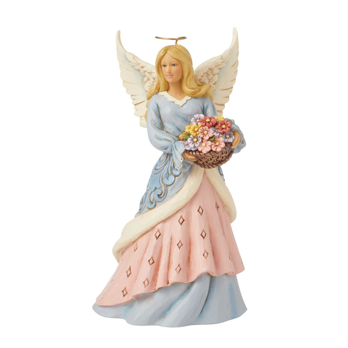 Angel with Flower Basket Fig